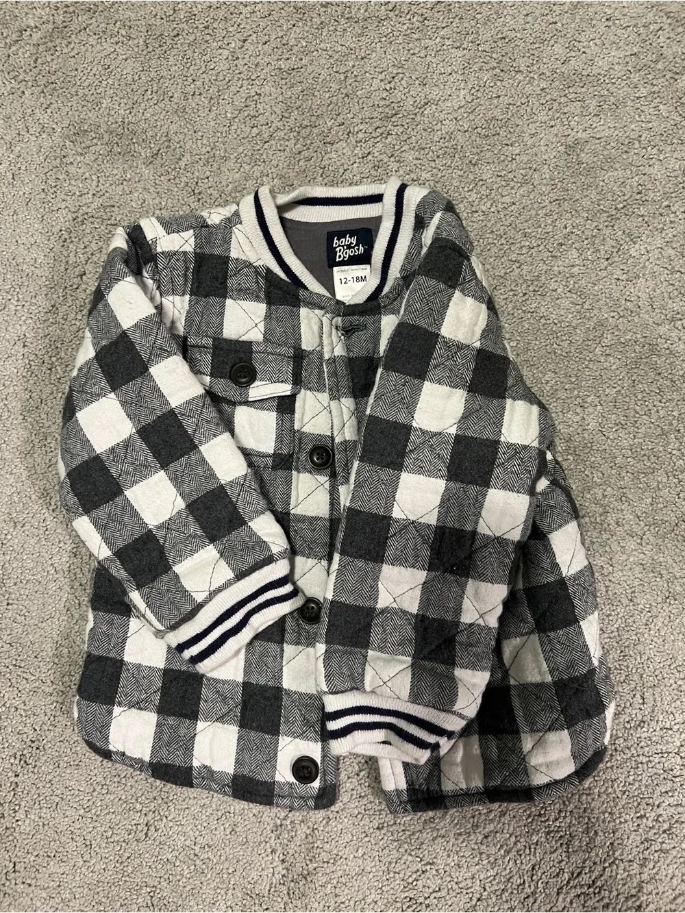 GAP quilted buffalo